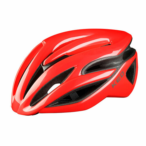 фото Шлем велосипедный взрослый мужской, женский, шоссейный, защитный велошлем ked rayzon fiery red красный, для самоката, роликов и скейтборда, размер m (55-59 см)