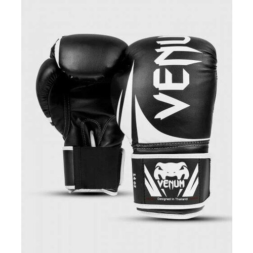 фото Боксерские перчатки venum challenger 2.0 10oz черный, белый