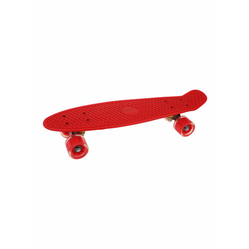 фото Скейтборд детский со светом красный наша игрушка