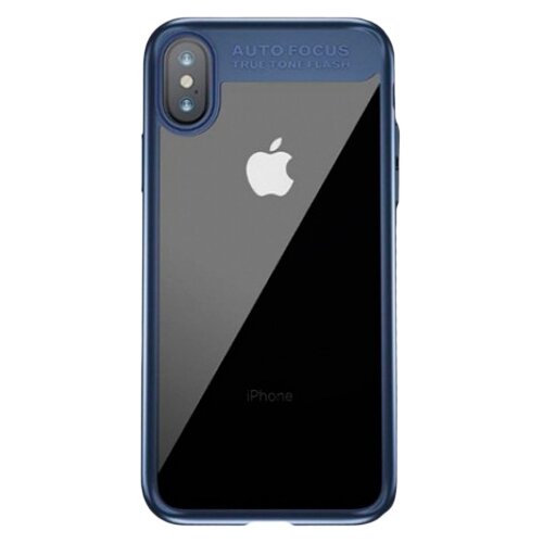 фото Чехол-накладка baseus suthin case для apple iphone x dark blue