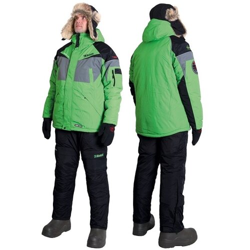 фото Костюм зимний alaskan dakota зеленый/черный 2xl (куртка+полукомбинезон) awsdggbxxl