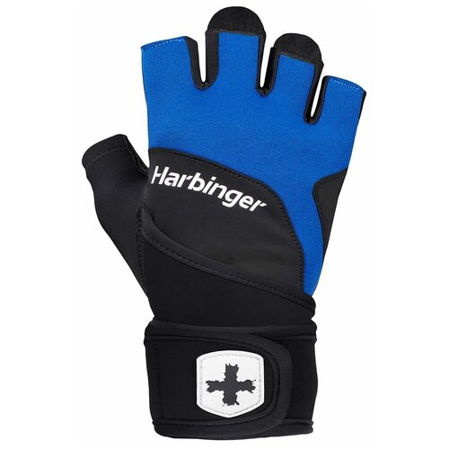 фото Фитнес перчатки harbinger trainig grip ww 2.0, мужские, синие, xl