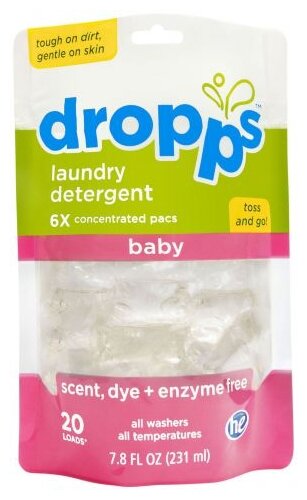 Капсулы Dropps Для детского белья Капсулы Dropps Для детского белья