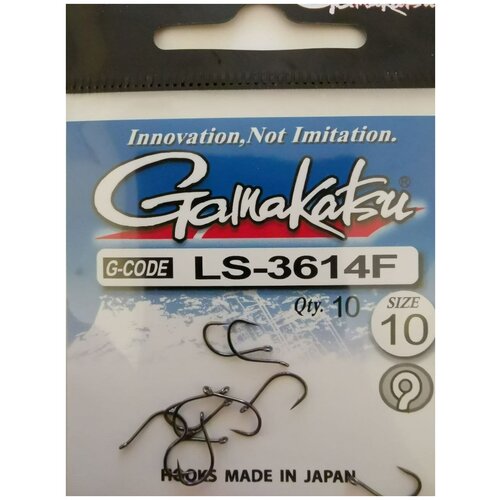 фото Крючок gamakatsu hook ls-3614f №10