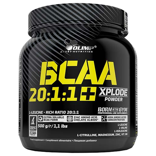 фото Olimp sport nutrition bcaa 20:1:1 xplode powder 500g grapefruit 500 g