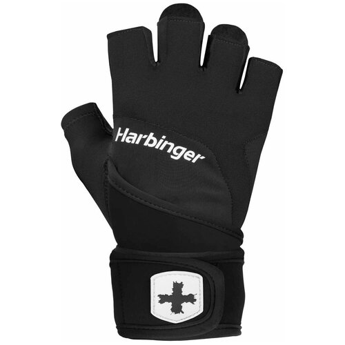 фото Фитнес перчатки harbinger trainig grip 2.0, мужские, черные, s