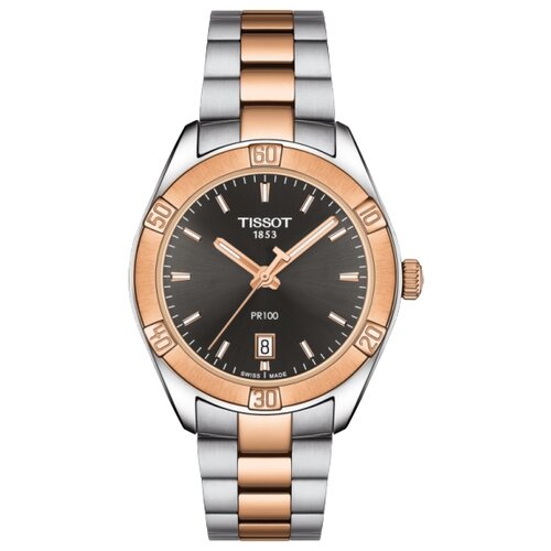 фото Наручные часы tissot t101.910.22.061.00, серый, розовый