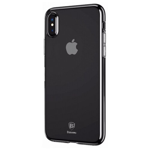 фото Чехол-накладка baseus simple series case для apple iphone x transparent