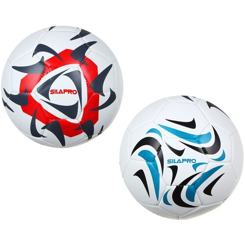 фото Мяч футбольный, 4 сл, размер 5, 22 см, pu, сшитый, silapro.
