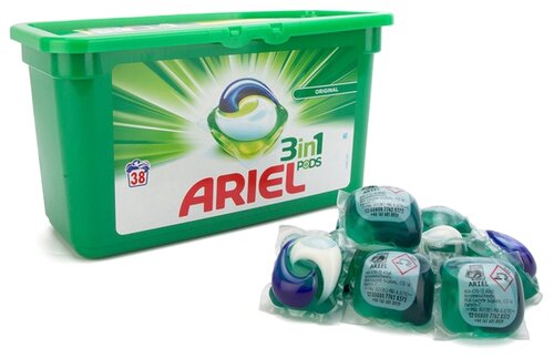 Капсулы Ariel PODS 3-в-1 Original Капсулы Ariel PODS 3-в-1 Original