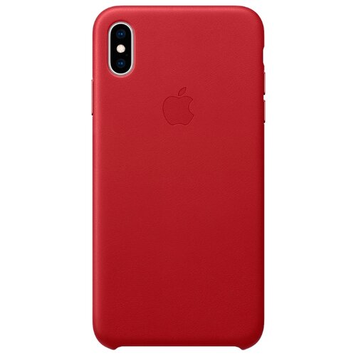 фото Чехол-накладка apple кожаный для iphone xs max (product)red