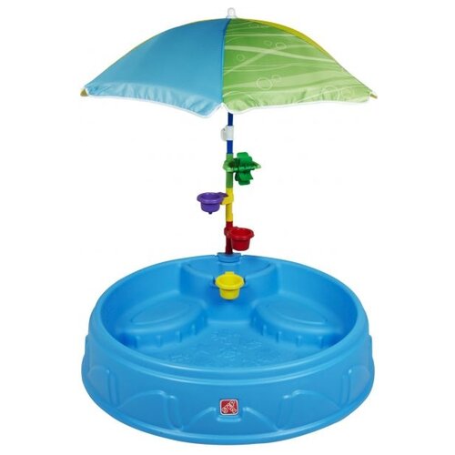 фото Детский бассейн step2 с зонтиком 716000
