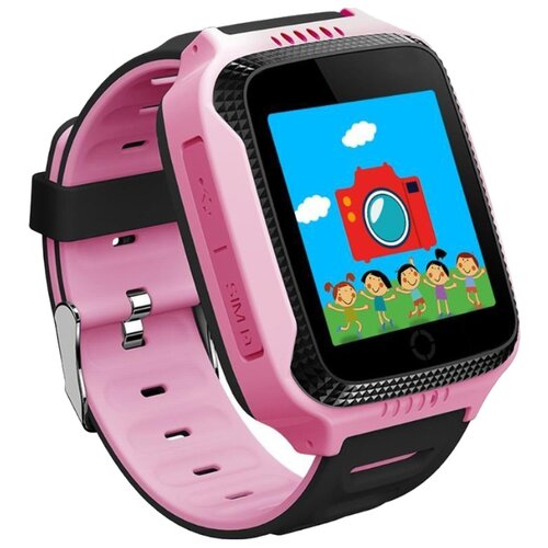 фото Детские умные часы c gps smart baby watch q528 розовый