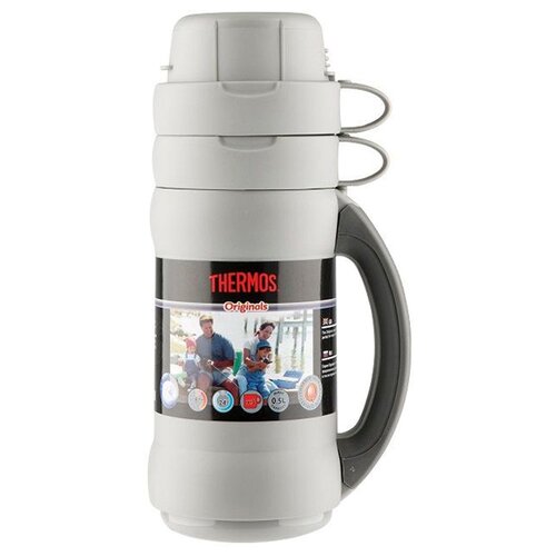 фото Классический термос thermos 34-100, 1 л серый