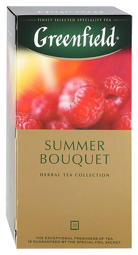 Чай красный Greenfield Summer Bouquet в пакетиках Чай красный Greenfield Summer Bouquet в пакетиках