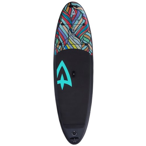 фото Sup доска надувная aqua arrow 10.8 art purple leaf gladiator