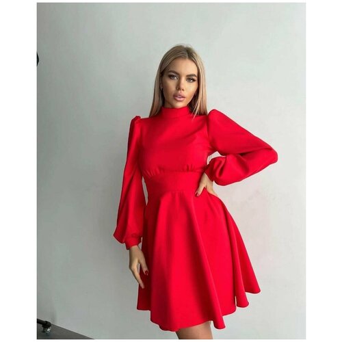 фото Женское платье красивое платье красное платье нет бренда
