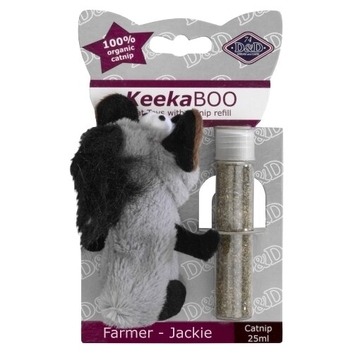 фото Набор игрушек для кошек d&d farmer-jackie серый/черный