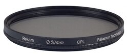 Светофильтр поляризационный круговой Rekam CPL 58 мм