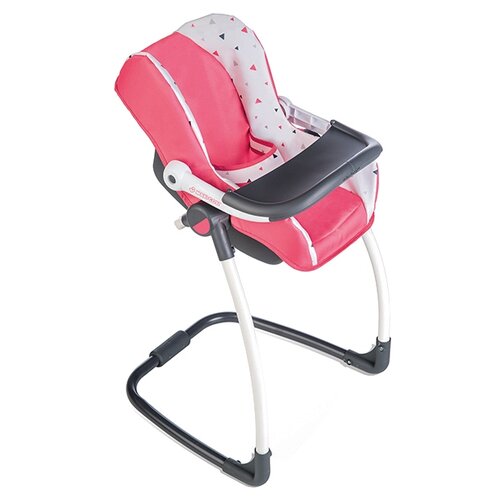 фото Smoby стульчик-переноска 3 в 1 mc&quinny (240230) розовый/серый/белый