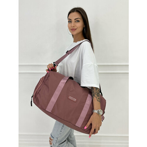 фото Сумка спортивная 3053, 20 л, 21х28х48 см, ручная кладь, розовый tc&q-the territory of comfort and quality