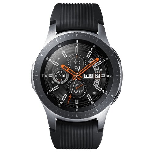 фото Умные часы samsung galaxy watch 46мм, silver/onyx black