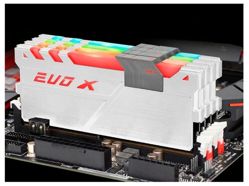 Оперативная память 16 ГБ 2 шт. GeIL EVO X AMD Edition GAEXW432GB2400C16DC Оперативная память 16 ГБ 2 шт. GeIL EVO X AMD Edition GAEXW432GB2400C16DC