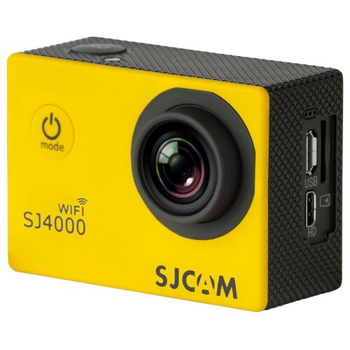 фото Экшн-камера sjcam sj4000 wifi желтый