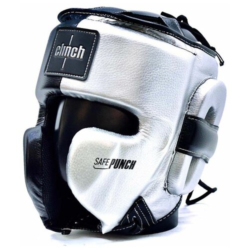 фото Шлем боксерский clinch punch 2.0 full face black/silver (xl)