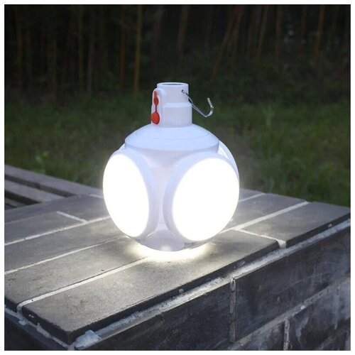 фото Кемпинговый фонарь аккумуляторный, yd-1402, складная светодиодная лампа kosalishop