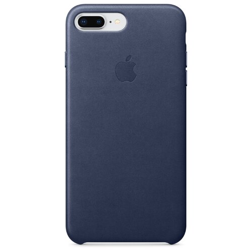 фото Чехол Apple кожаный для Apple iPhone 8 Plus / 7 Plus Midnight blue