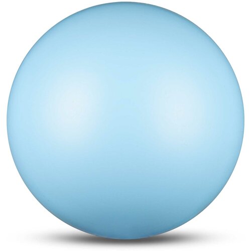 фото Мяч для художественной гимнастики металлик indigo in315 голубой 15см