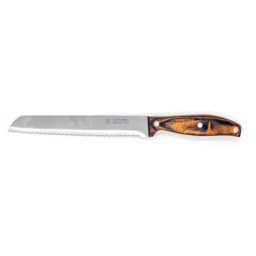 фото Нож для хлеба с деревянной ручкой flatel