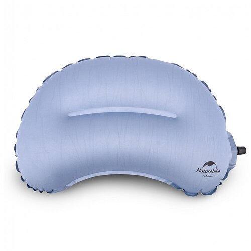 фото Подушка naturehike sponge automatic inflatable pillow blue