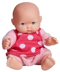 Пупс Hello baby в розовой пижаме, 12.5 см, XM630/1 - изображение