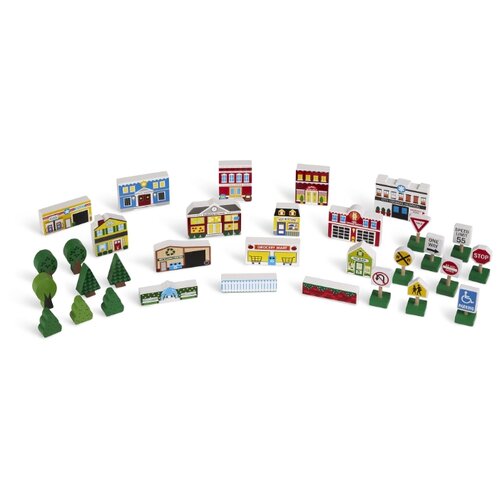 фото Игровой набор melissa & doug wooden town 4796