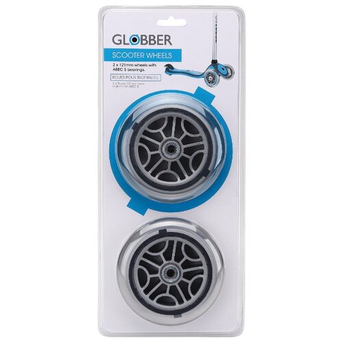 фото Запасное колесо для самоката "globber" 125 mm wheel set for primo / evo / elite / flow 125