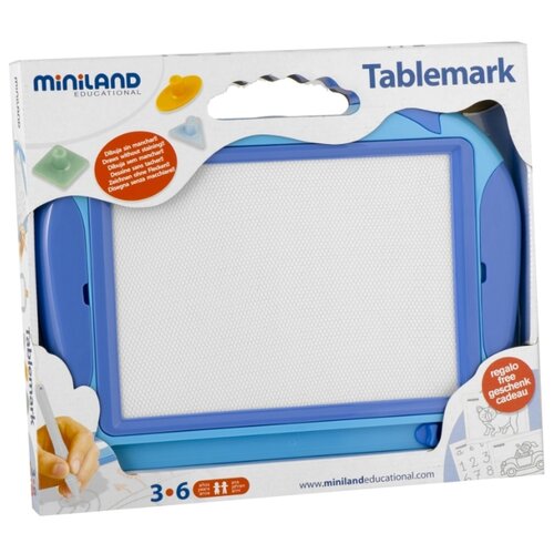 фото Планшет детский Miniland Tablemark (97933) синий