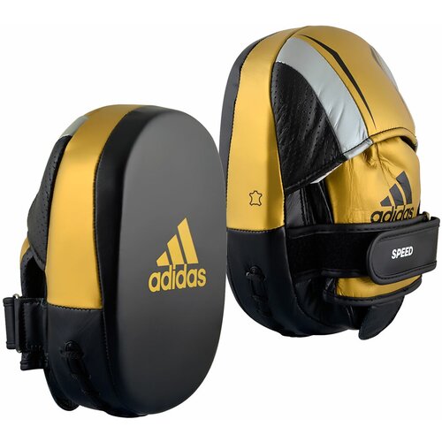 фото Лапы speed 550 micro air focus mitt черно-золото-серебристые adidas