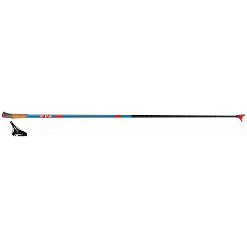 фото Детские лыжные палки kv+ tempesta, 170 см, красный/синий