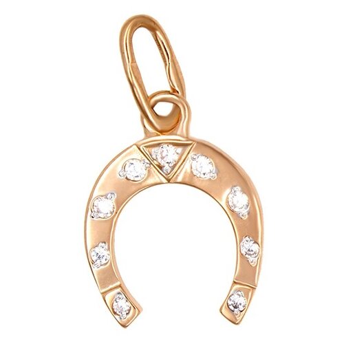 фото Кулоны the-jeweller подвеска из золота с фианитами