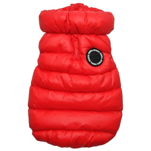 фото Жилет для собак puppia утеплённый "ultra light vest a", красный, xl (южная корея)