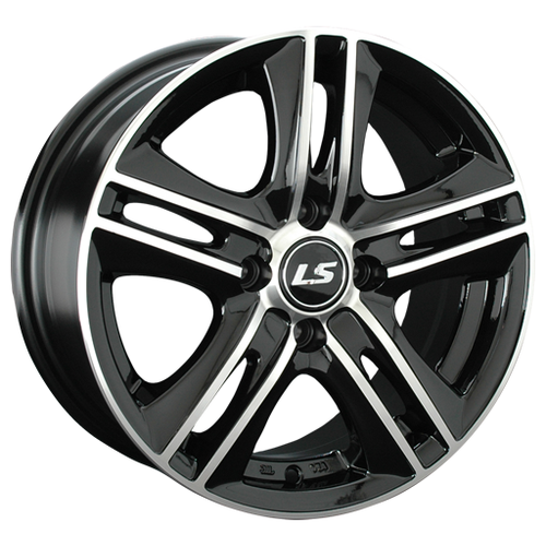 фото Колесный диск ls wheels ls191 6х14/4х98 d58.6 et35, bkf
