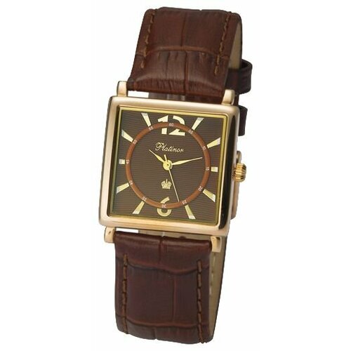 фото Platinor мужские золотые часы «топаз» арт.: 57550.710