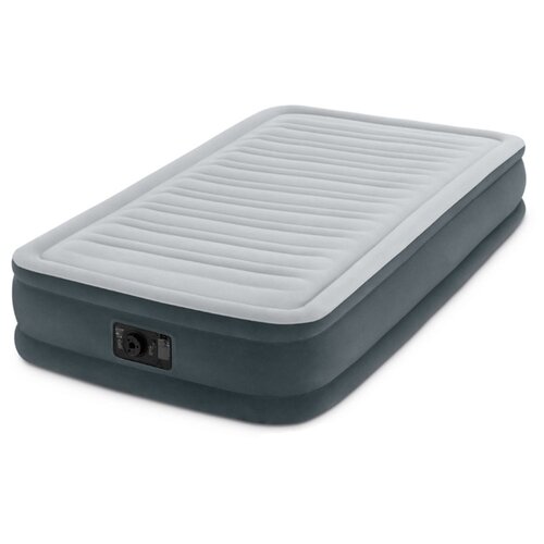 фото Кровать-матрас intex twin dura-beam series mid rise airbed with bip, 67766, эл/н220v,191х99х33