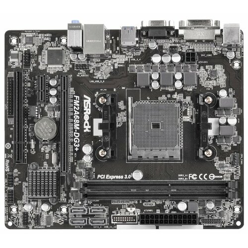 фото Материнская плата ASRock FM2A68M-DG3+