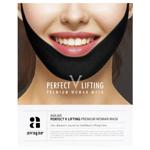 фото Avajar умная лифтинговая маска perfect v lifting premium woman black