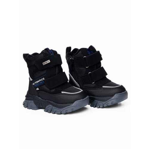 фото Ботинки тотошка, зимние, размер стелька 15 см, черный