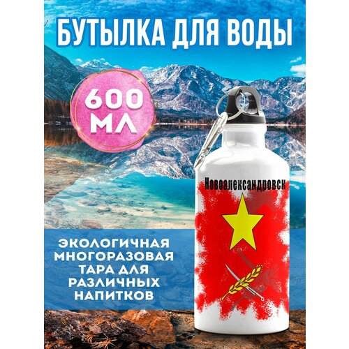 фото Бутылка флаг новоалександровска 600 мл филя флаги