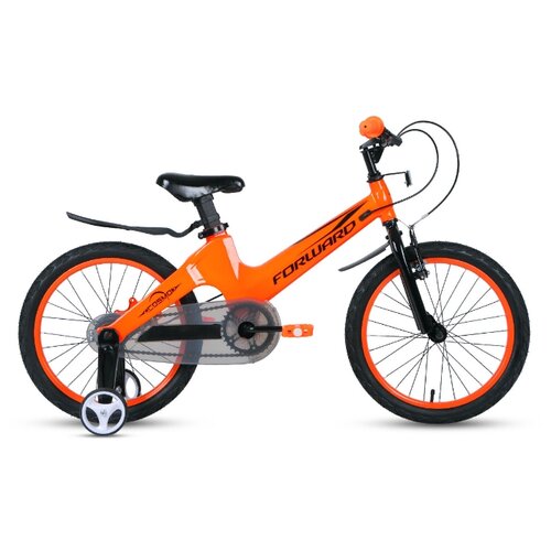 фото Велосипед forward cosmo 18 2.0 (18" 1 ск.) 2020-2021, оранжевый, 1bkw1k7d1020